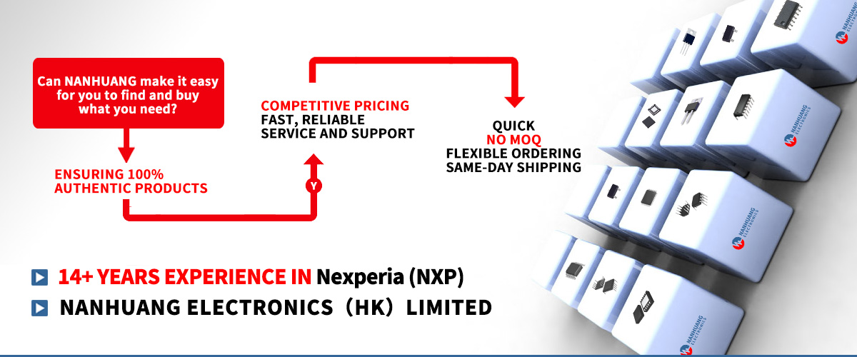 NHE Offers a Wide Variety of Semiconductors from Nexperia Authorized Distributor