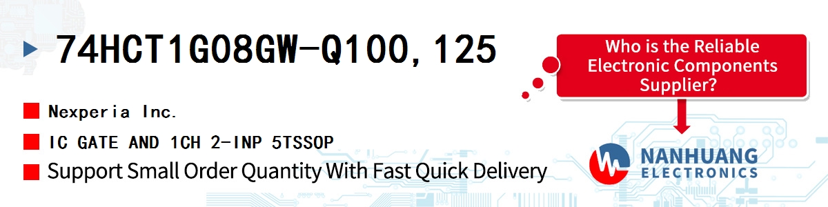 74HCT1G08GW-Q100125 Nexperia IC GATE AND 1CH 2-INP 5TSSOP