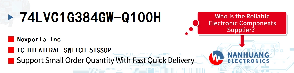 74LVC1G384GW-Q100H Nexperia IC BILATERAL SWITCH 5TSSOP