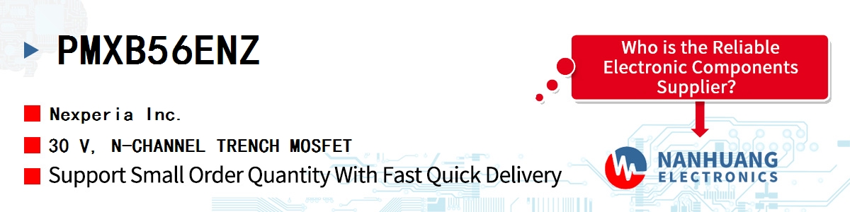 PMXB56ENZ Nexperia MOSFET N-CH 30V 3.2A DFN1010D-3