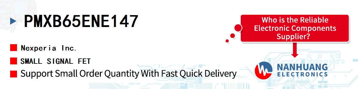 PMXB65ENE147 Nexperia SMALL SIGNAL FET